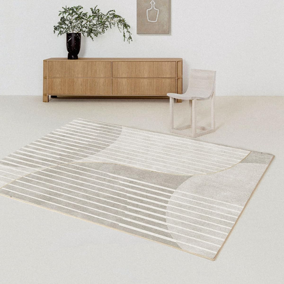 Frisence カーペット 120×160cm 洗える ラグ 滑り止め付き 防音・防寒・床暖房対応 ラグマット 折りたたみ コンパクト収納可能 おしゃれ ふわふわ 北欧風 リビング 寝室 子供部屋用 FRIDT70B