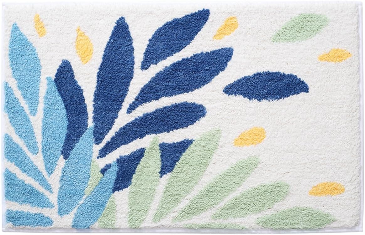 「Tuokus」バスマット 足拭きマット お風呂マット 玄関マット 吸水速乾滑り止め 風呂マット ふんわり 超厚い 吸水速乾 滑り止め ふわふわ 洗える 丸洗い可能 洗面所 脱衣所 浴室 キッチン 台所 TYSD06