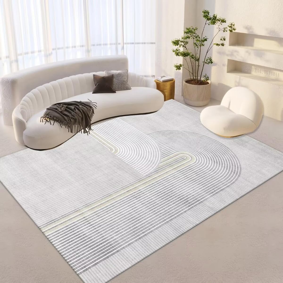 「Tuokus」ラグ カーペット 160×120cm ラグマット シャギーラグ 洗える ふわふわ 絨毯 厚手 3畳4畳5畳6畳 ホットカーペット&床暖房で使用可能 洗濯可 模造カシミアラグ 消臭 厚い滑り止め付き サラサラ イミテーションカシミア 模造カシミア TFYRj-300A