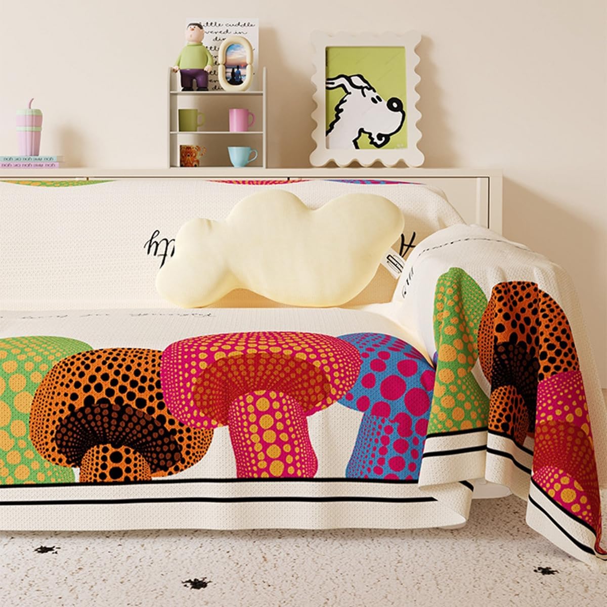 「Tuokus」ソファーカバー 180×180cm 2人掛け・3人掛け 肘付き 洗える ペットの引っかき傷防止 通気性 ふんわり おしゃれ 滑り止め付き 汚れ防止 防塵 オールシーズン対応 Sofajia66