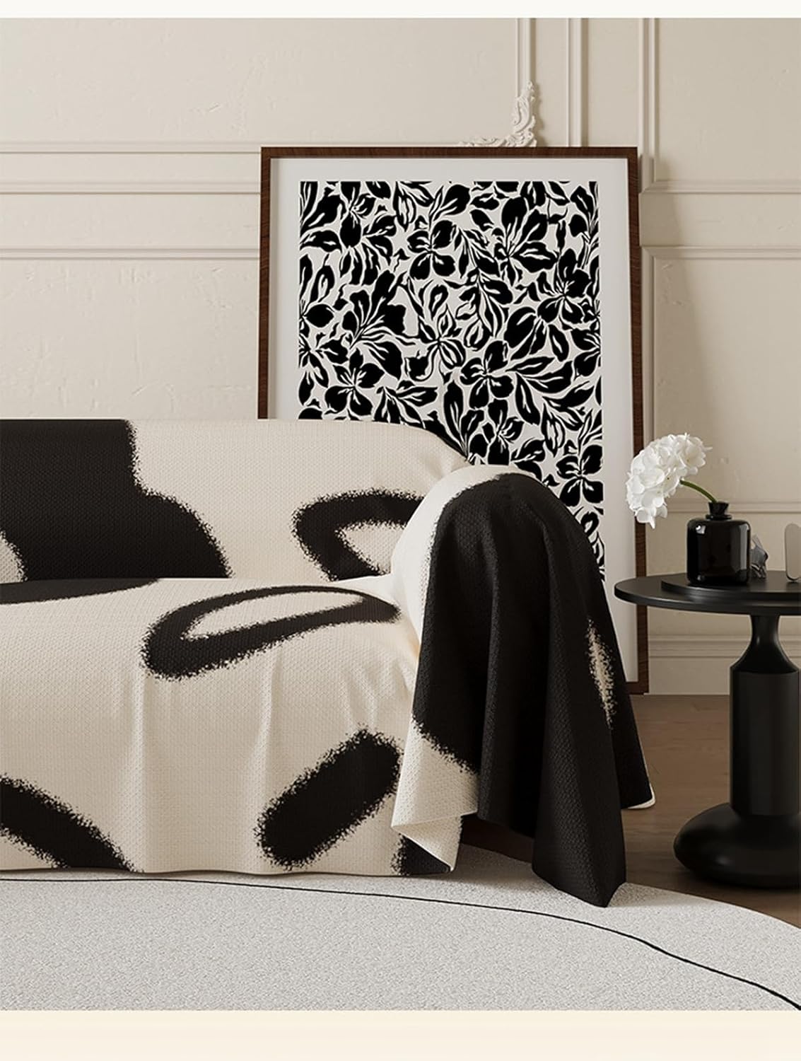 「Tuokus」ソファーカバー 2人掛け 3人掛け 肘付き 柔らかく 通気性 ふわふわ おしゃれ 汚れ防止 パッド クッション スリップ 洗える 防塵 オールシーズン使用可能 Sofajia56