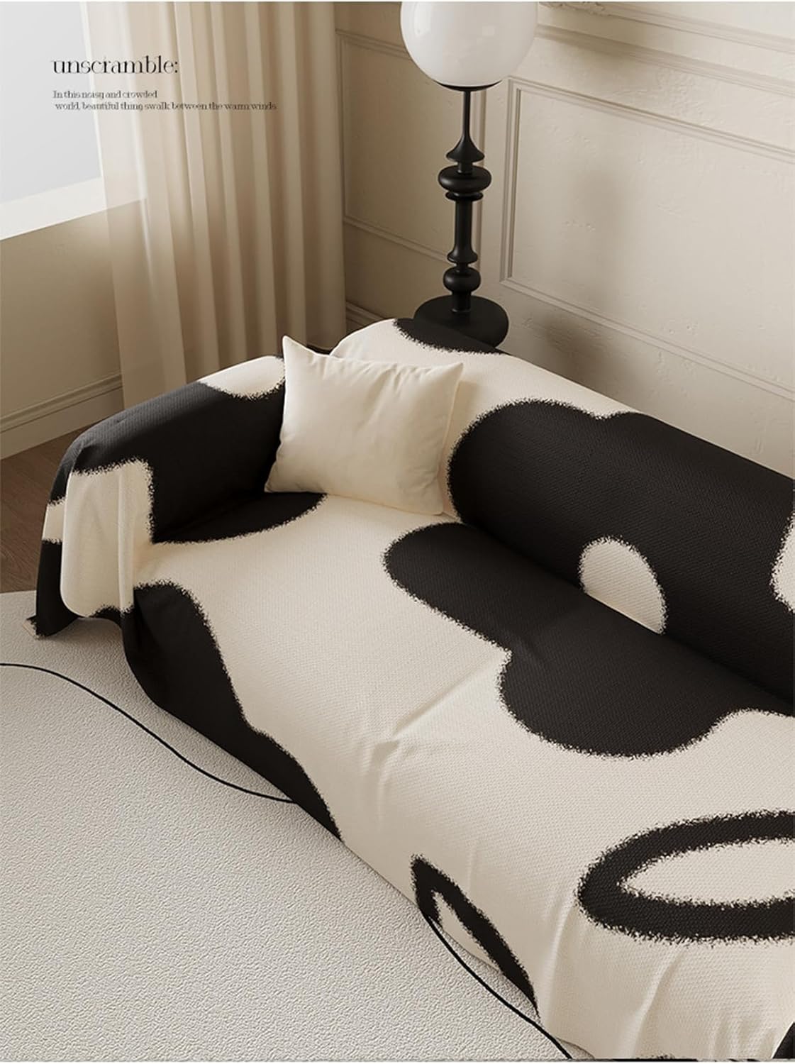 「Tuokus」ソファーカバー 2人掛け 3人掛け 肘付き 柔らかく 通気性 ふわふわ おしゃれ 汚れ防止 パッド クッション スリップ 洗える 防塵 オールシーズン使用可能 Sofajia56