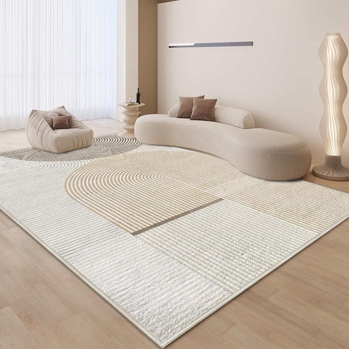 「Tuokus」カーペット ラグマット ラグ 滑り止め付き センターカーペット 模造カシミヤ 3畳4畳5畳6畳 厚み 長方形 絨毯 抗菌防臭 防ダニ 床暖房対応 シャギーラグ 絨毯 滑り止め付き ふわふわ サラサラ 長方形 カラフルパターン ORFYR135