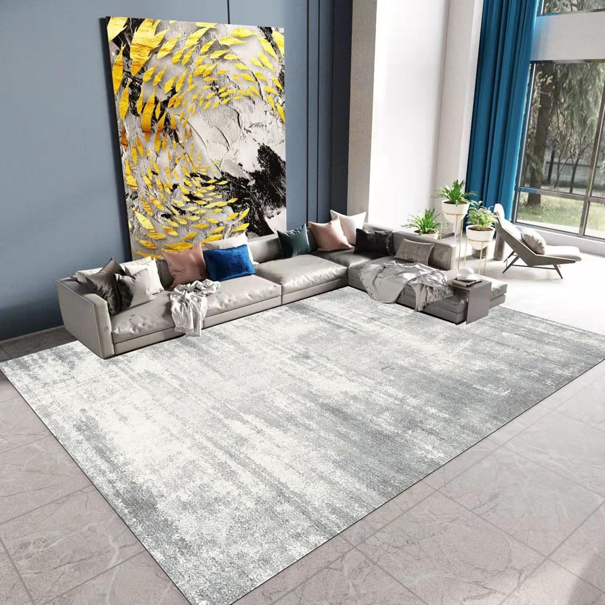 Frisence カーペット ラグマット 絨毯 厚手 防寒 床暖房対応 滑り止め付き 洗える 低ホコリ 防ダニ インテリア ホットカーペット対応 お手入れ簡単 耐久性 耐摩耗性 防音機能 FRIDT31