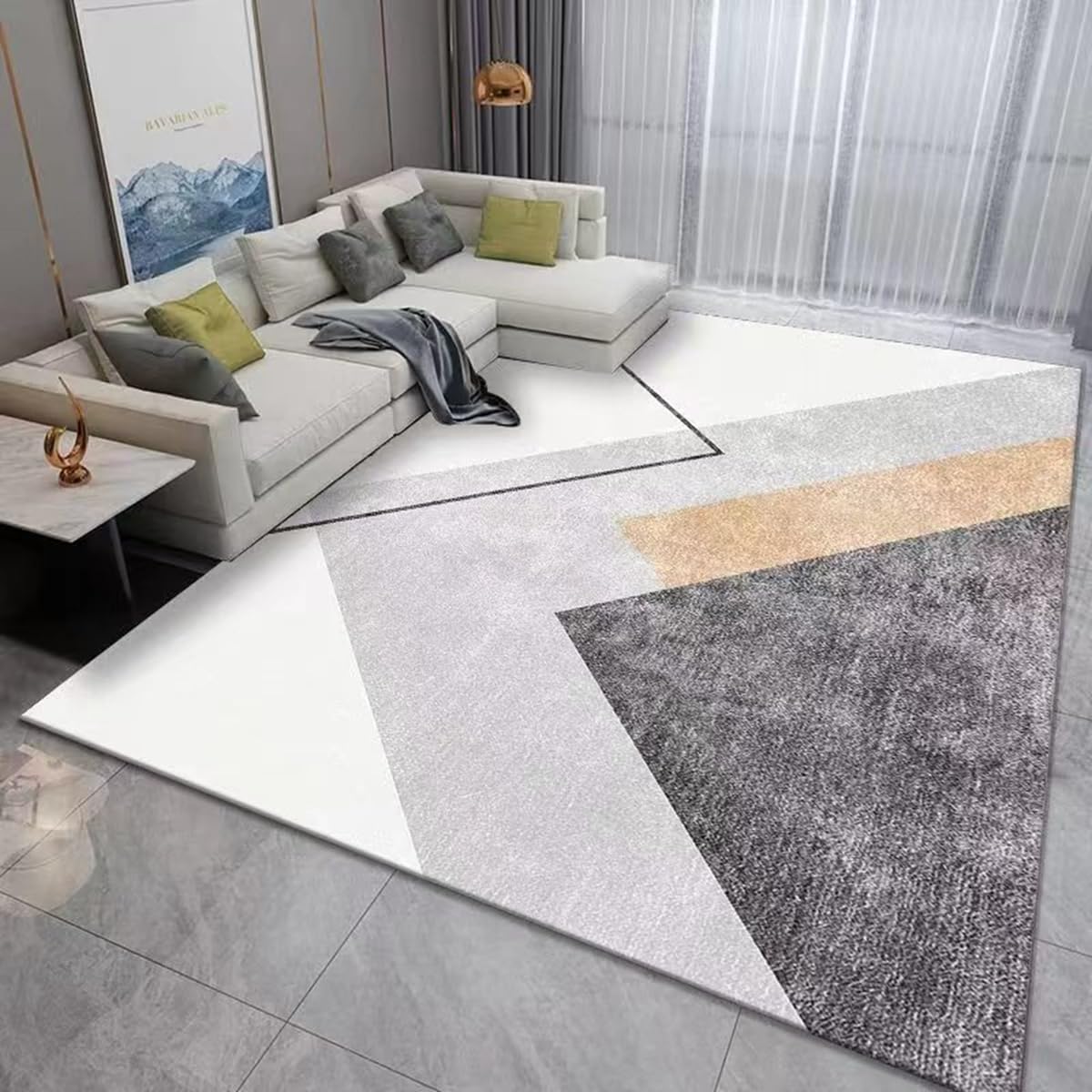 「Tuokus」ラグ カーペット 160×120cm ラグマット シャギーラグ 洗える ふわふわ 絨毯 厚手 3畳4畳5畳6畳 ホットカーペット&床暖房で使用可能 洗濯可 模造カシミアラグ 消臭 厚い滑り止め付き サラサラ イミテーションカシミア 模造カシミア TFYRj297