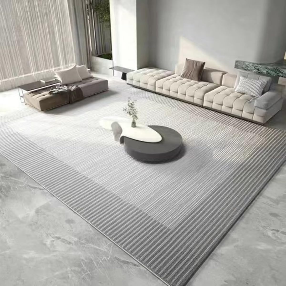 「ORRMALL」カーペット ラグマット ラグ 滑り止め付き センターカーペット 模造カシミヤ 3畳4畳5畳6畳 厚み 長方形 絨毯 抗菌防臭 防ダニ 床暖房対応 シャギーラグ 絨毯 滑り止め付き ふわふわ サラサラ 長方形 カラフルパターン ORFYR131