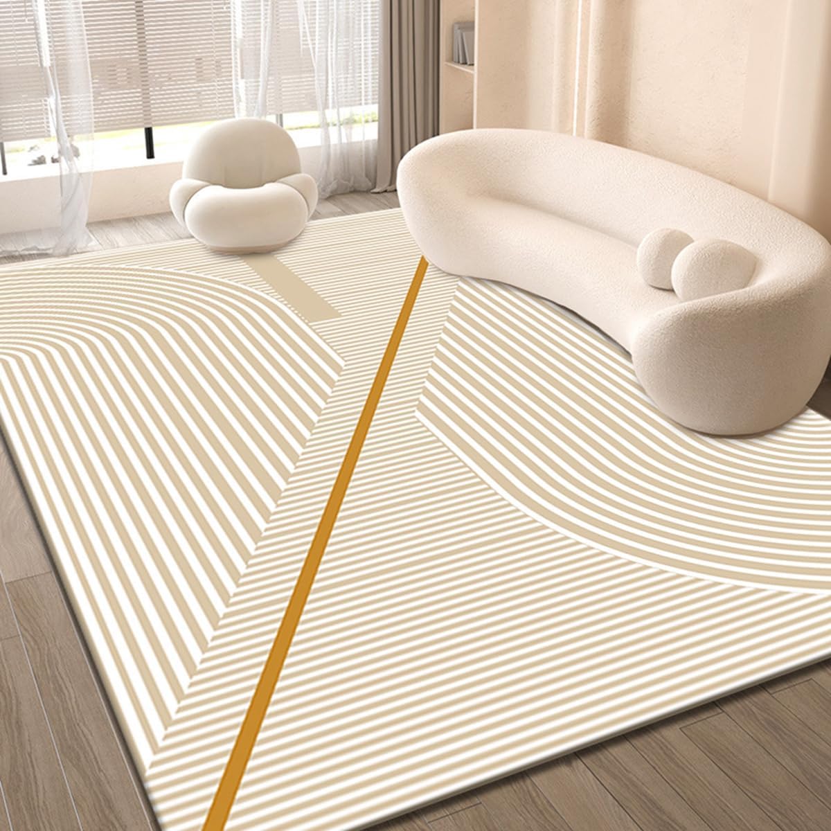 Frisence カーペット ラグマット 絨毯 厚手 防寒 床暖房対応 滑り止め付き 洗える 低ホコリ 防ダニ インテリア ホットカーペット対応 お手入れ簡単 耐久性 耐摩耗性 防音機能 FRIDT30