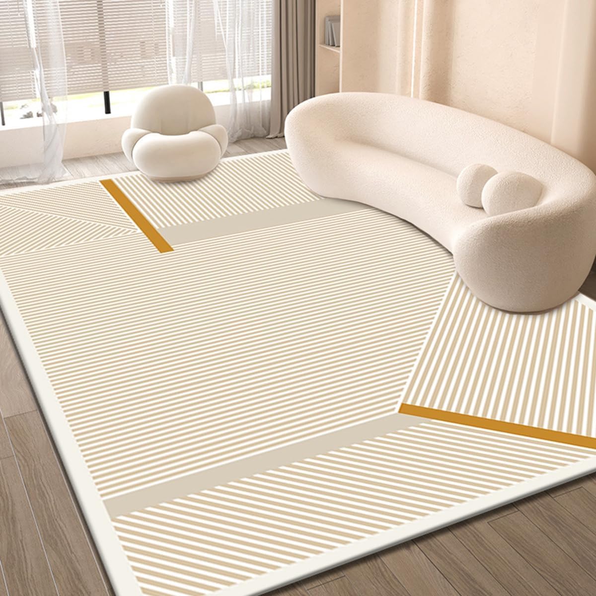 Frisence カーペット ラグマット 絨毯 厚手 防寒 床暖房対応 滑り止め付き 洗える 低ホコリ 防ダニ インテリア ホットカーペット対応 お手入れ簡単 耐久性 耐摩耗性 防音機能 FRIDT30