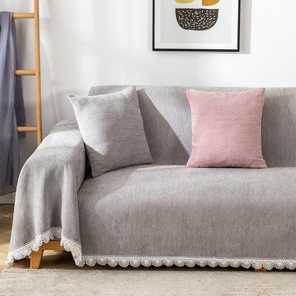 「Tuokus」ソファーカバー 肘付き 一人掛け 二人掛け 三人掛け 肘あり ソファパッド ソファカバー ペットの引っかき傷防止 クッション ソファー スリップ 洗える 防水 防塵 無地 大きいサイズ より厚く TSFJ-24