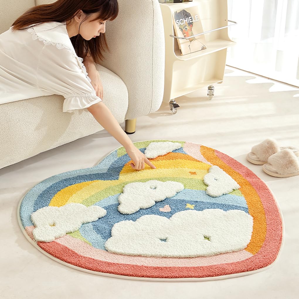 バスマット 90×100cm 吸水速乾 ふわふわ マイクロファイバー 滑り止め付き 抗菌防臭 厚手 洗濯機対応 乾きやすい お風呂マット 脱衣所 洗面所用 おしゃれ 北欧風 ORYSD104