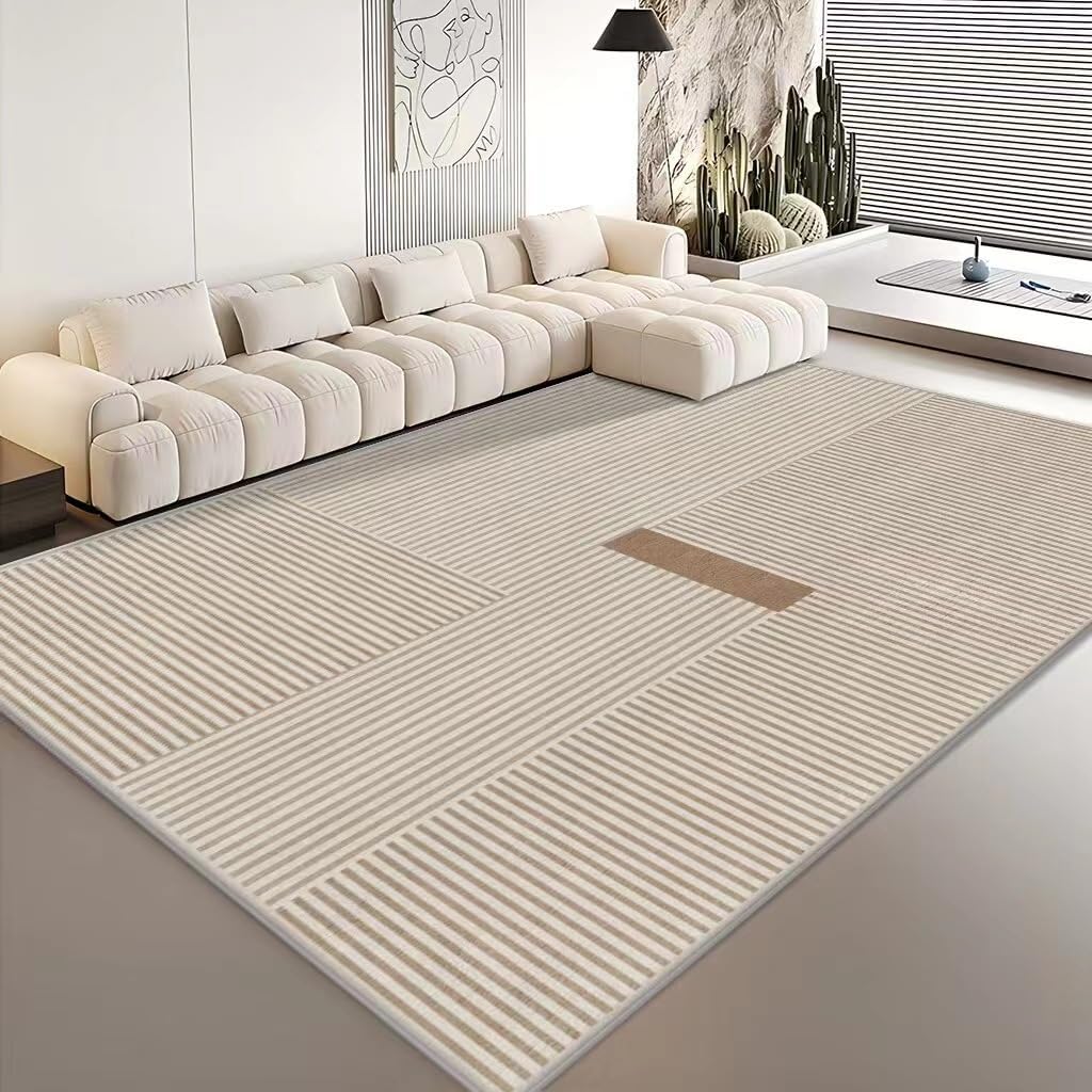 Frisence カーペット ラグマット 絨毯 厚手 防寒 床暖房対応 滑り止め付き 洗える 低ホコリ 防ダニ インテリア ホットカーペット対応 お手入れ簡単 耐久性 耐摩耗性 防音機能 FRIDT001A