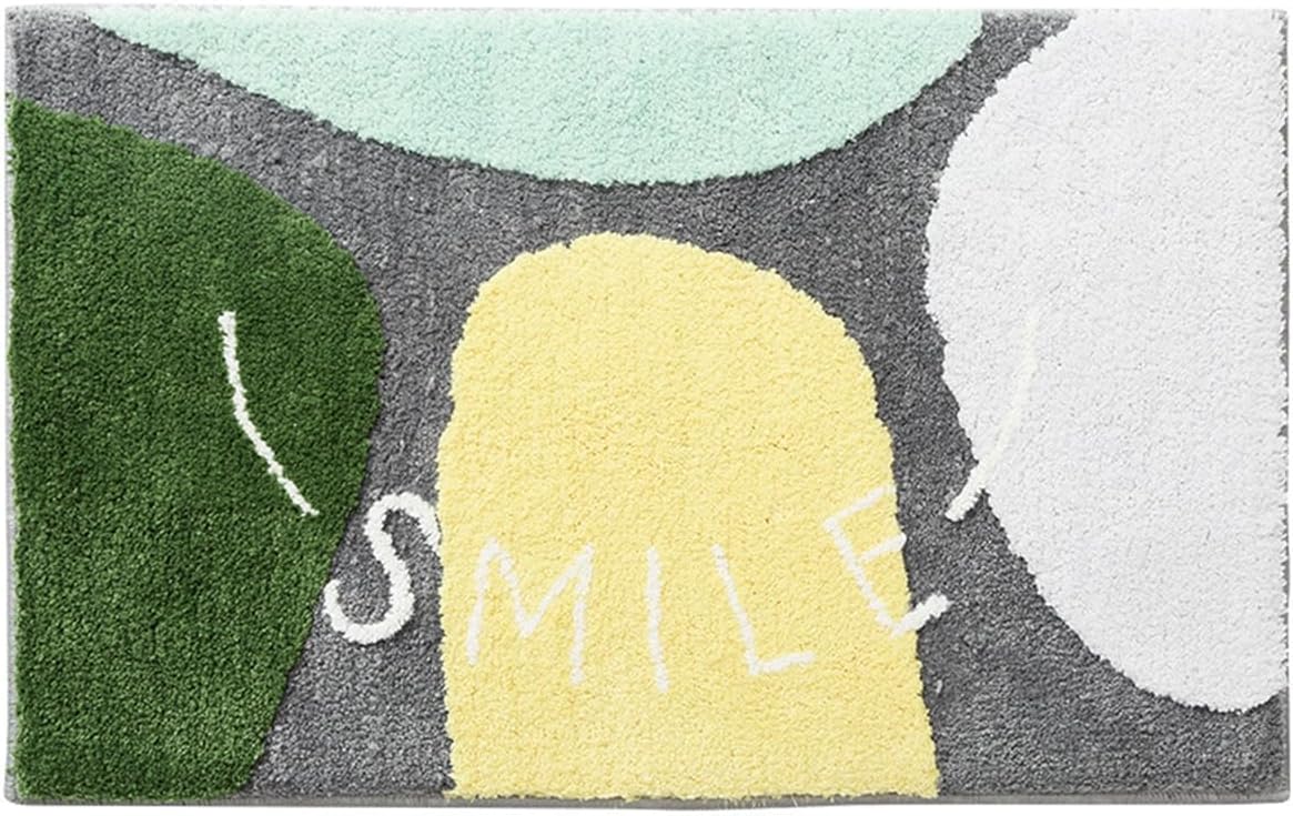 「Tuokus」バスマット 足拭きマット お風呂マット 玄関マット 吸水速乾滑り止め 風呂マット ふんわり 超厚い 吸水速乾 滑り止め ふわふわ 洗える 丸洗い可能 洗面所 脱衣所 浴室 キッチン 台所 TYSD06