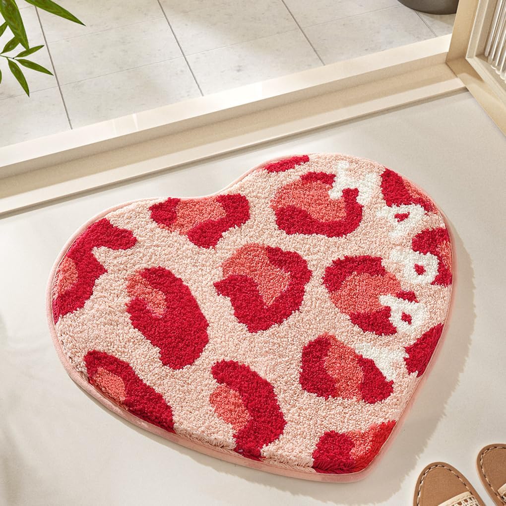 バスマット 50×60cm 吸水速乾 ふわふわ マイクロファイバー 滑り止め付き 抗菌防臭 厚手 洗濯機対応 乾きやすい お風呂マット 脱衣所 洗面所用 おしゃれ 北欧風 ORYSD123