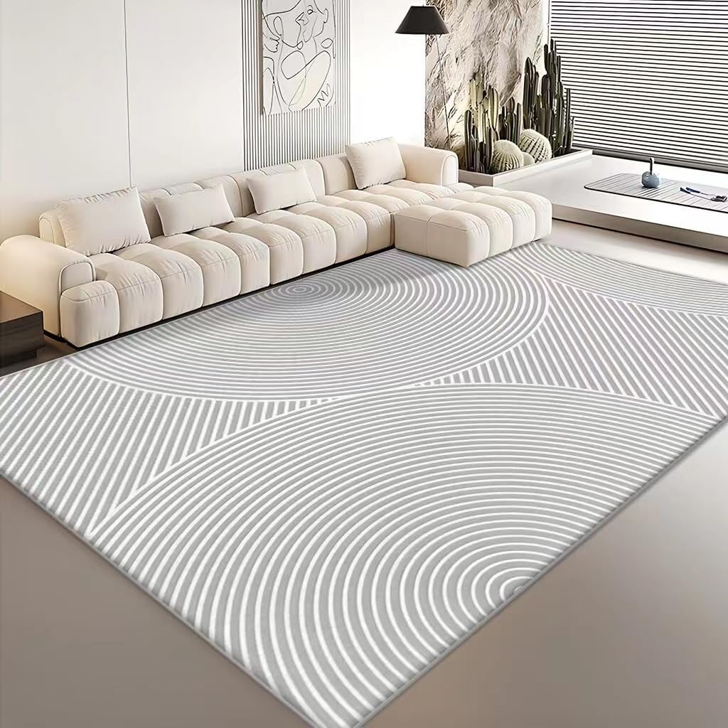 Frisence カーペット ラグマット 絨毯 厚手 防寒 床暖房対応 滑り止め付き 洗える 低ホコリ 防ダニ インテリア ホットカーペット対応 お手入れ簡単 耐久性 耐摩耗性 防音機能 FRIDT001B