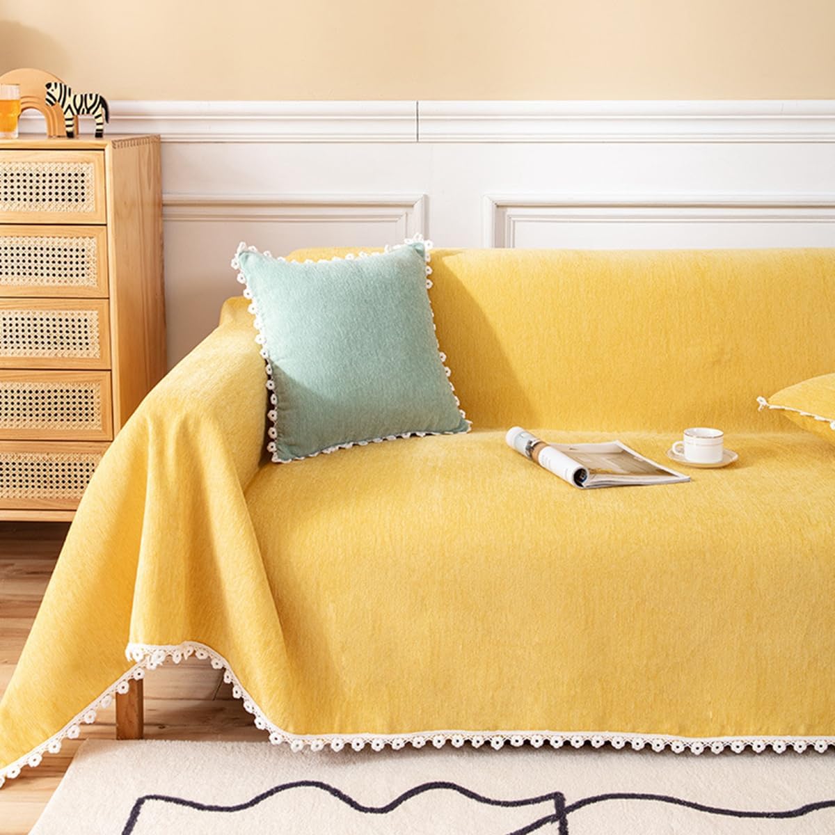 「Tuokus」ソファーカバー 肘付き 一人掛け 二人掛け 三人掛け 肘あり ソファパッド ソファカバー ペットの引っかき傷防止 クッション ソファー スリップ 洗える 防水 防塵 無地 大きいサイズ より厚く TSFJ-24