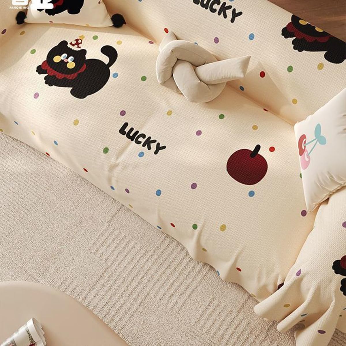 「Tuokus」ソファーカバー 180×180cm 2人掛け・3人掛け 肘付き 洗える ペットの引っかき傷防止 通気性 ふんわり おしゃれ 滑り止め付き 汚れ防止 防塵 オールシーズン対応 Sofajia63