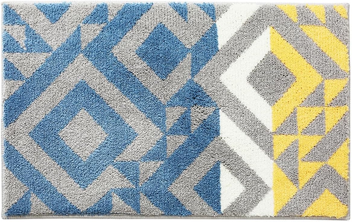 「Tuokus」バスマット 足拭きマット お風呂マット 玄関マット 吸水速乾滑り止め 風呂マット ふんわり 超厚い 吸水速乾 滑り止め ふわふわ 洗える 丸洗い可能 洗面所 脱衣所 浴室 キッチン 台所 TYSD06