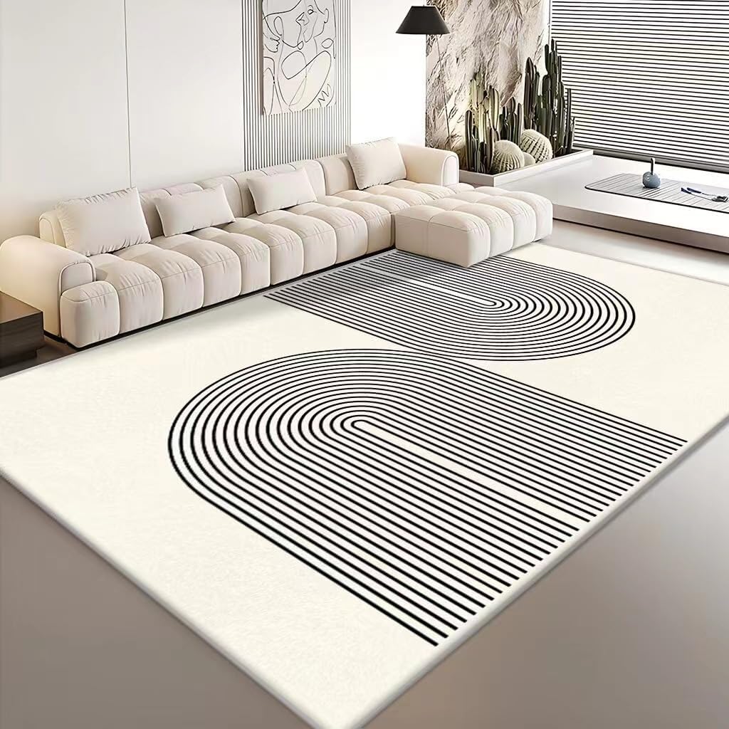 Frisence カーペット ラグマット 絨毯 厚手 防寒 床暖房対応 滑り止め付き 洗える 低ホコリ 防ダニ インテリア ホットカーペット対応 お手入れ簡単 耐久性 耐摩耗性 防音機能 FRIDT001B