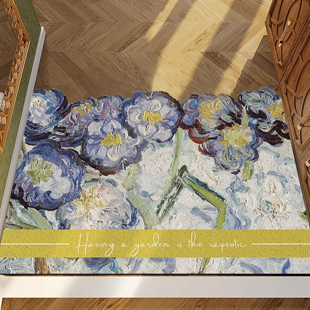 「Tuokus」玄関マット ドアマット 泥落としマット フロアマット マット キッチンマット タイルカーペット 床マット 屋外 滑り止め 耐磨耗性 速乾 吸水 洗える 店舗 飲食店 オフィス 事務所 XGDianj72 45*75cm