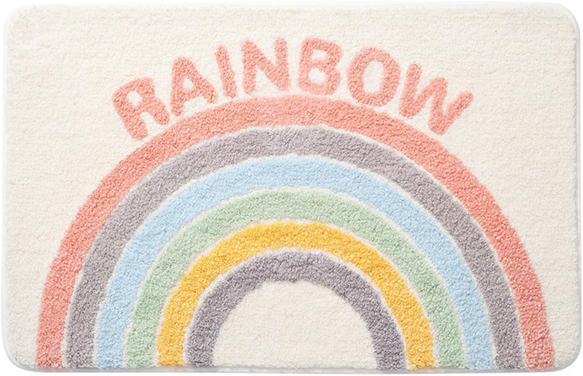 「Tuokus」バスマット 足拭きマット お風呂マット 玄関マット 吸水速乾滑り止め 風呂マット ふんわり 超厚い 吸水速乾 滑り止め ふわふわ 洗える 丸洗い可能 洗面所 脱衣所 浴室 キッチン 台所 TYSD06