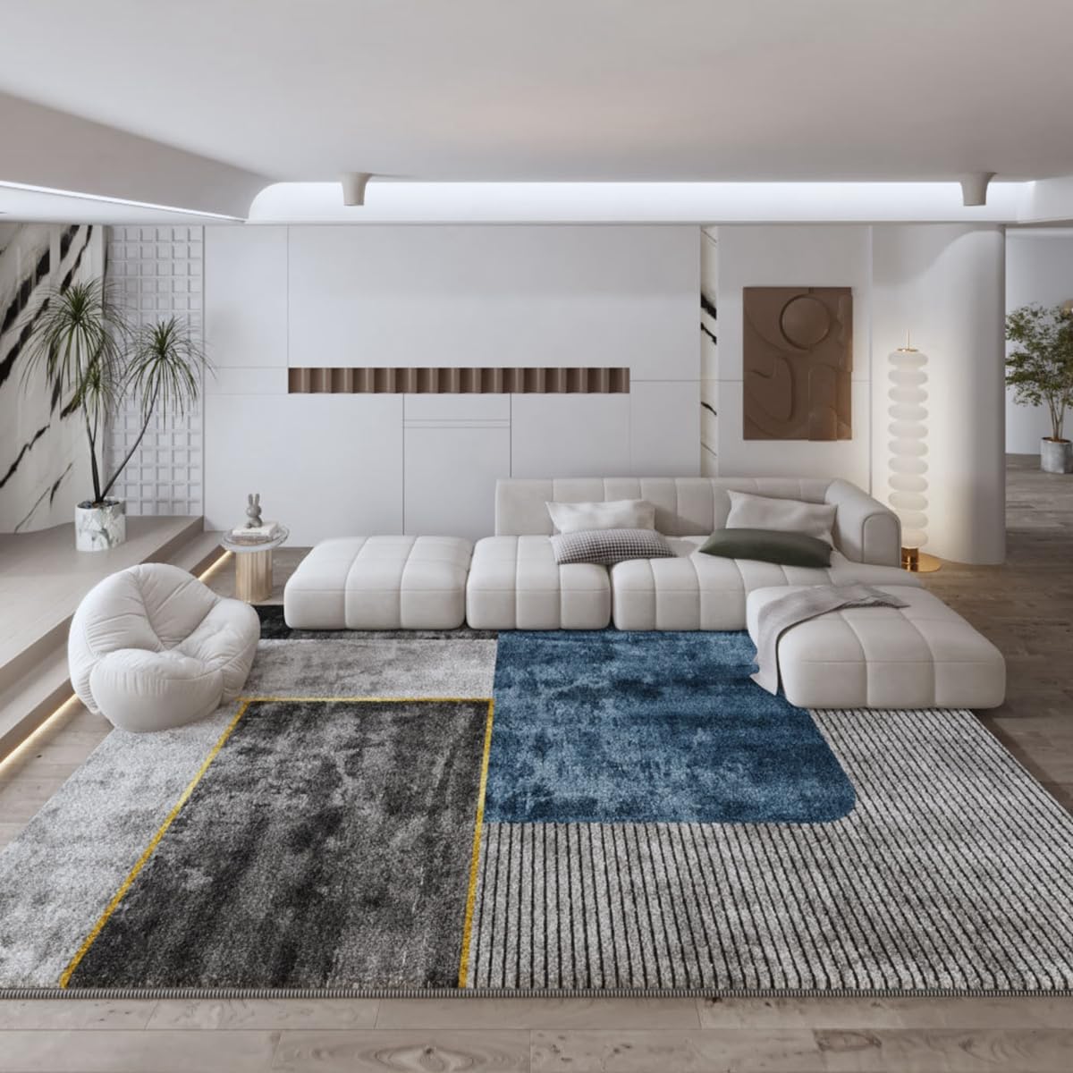 Frisence カーペット ラグマット 絨毯 厚手 防寒 床暖房対応 滑り止め付き 洗える 低ホコリ 防ダニ インテリア ホットカーペット対応 お手入れ簡単 耐久性 耐摩耗性 防音機能 FRIDT11