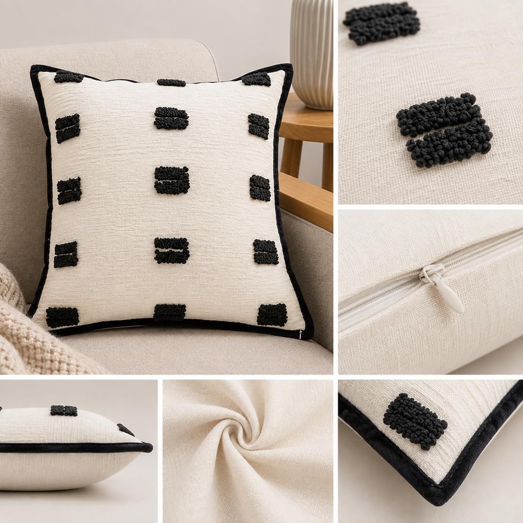 「ORRMALL」クッション 45×45cm クッションカバー付き 中材入り 北欧 おしゃれ SYORBZhen101