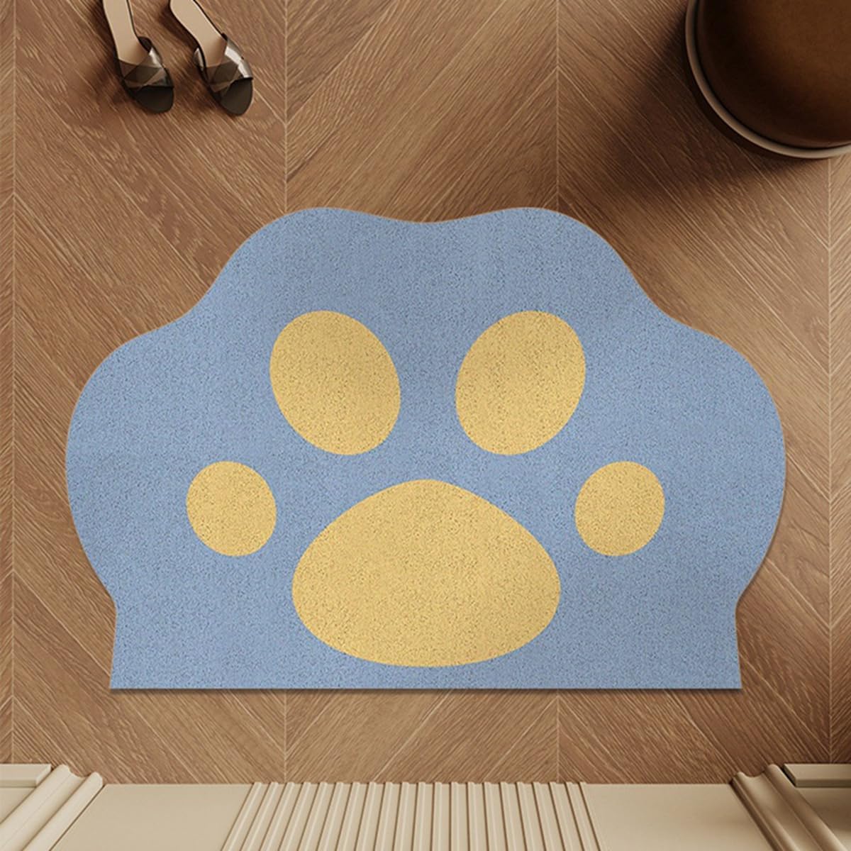 「Tuokus」玄関マット ドアマット 泥落としマット フロアマット マット キッチンマット タイルカーペット 床マット 屋外 滑り止め 耐磨耗性 速乾 吸水 洗える 店舗 飲食店 オフィス 事務所 XGDianj53 45*75cm