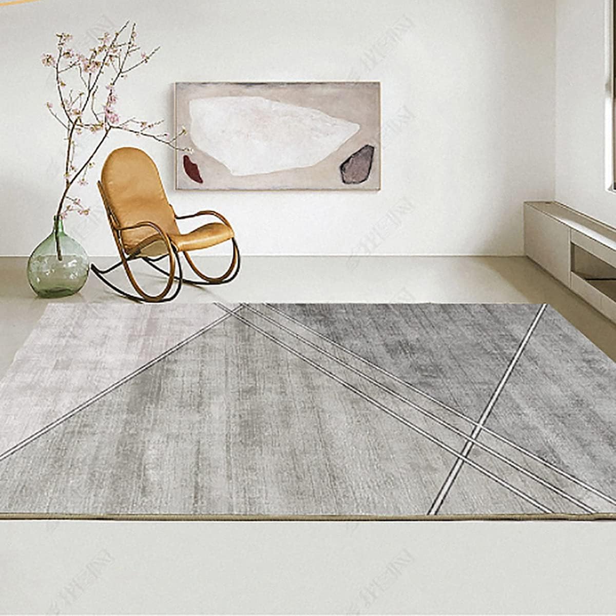 Frisence カーペット ラグマット 絨毯 厚手 防寒 床暖房対応 滑り止め付き 洗える 低ホコリ 防ダニ インテリア ホットカーペット対応 お手入れ簡単 耐久性 耐摩耗性 防音機能 FRIDT51 120*160cm