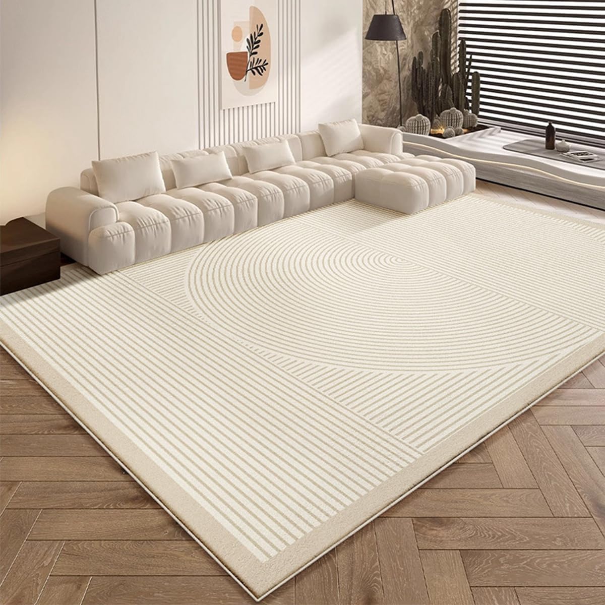 「Tuokus」カーペット ラグマット ラグ 滑り止め付き センターカーペット 模造カシミヤ 3畳4畳5畳6畳 厚み 長方形 絨毯 抗菌防臭 防ダニ 床暖房対応 シャギーラグ 絨毯 滑り止め付き ふわふわ サラサラ 長方形 カラフルパターン ORFYR132