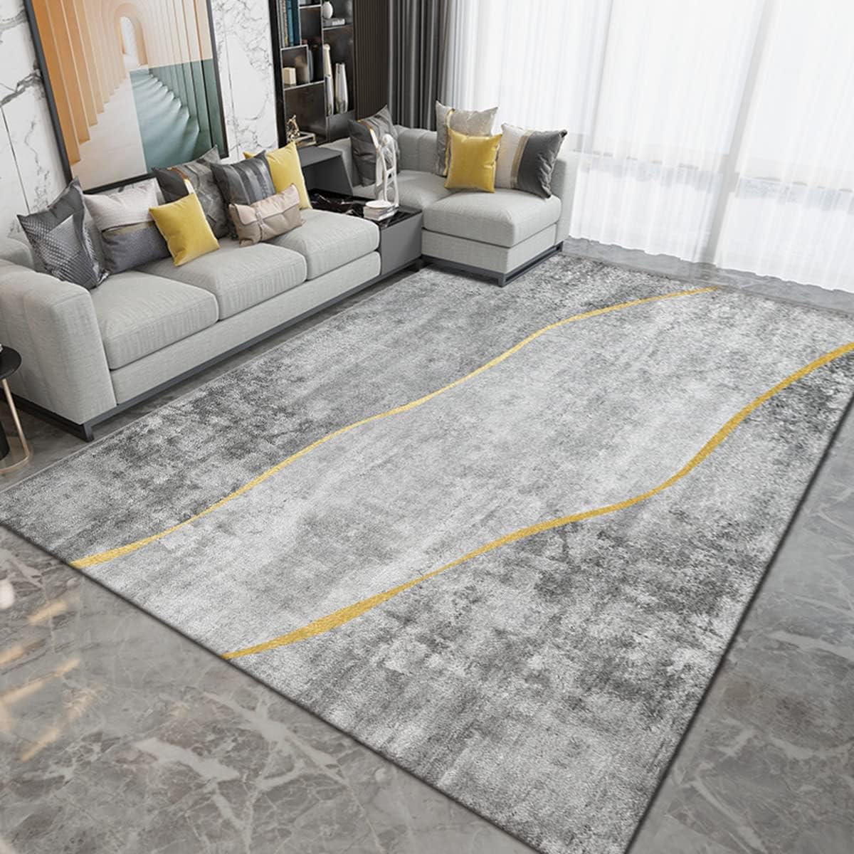 「Tuokus」カーペット おしゃれ リントフリー ラグ じゅうたん かわいい 洗える ラグマット 3畳4畳5畳6畳 防ダニ センターカーペット 抗菌 消臭 滑り止め付き オールシーズン対応 厚さ8mm YHDT25 200*300cm