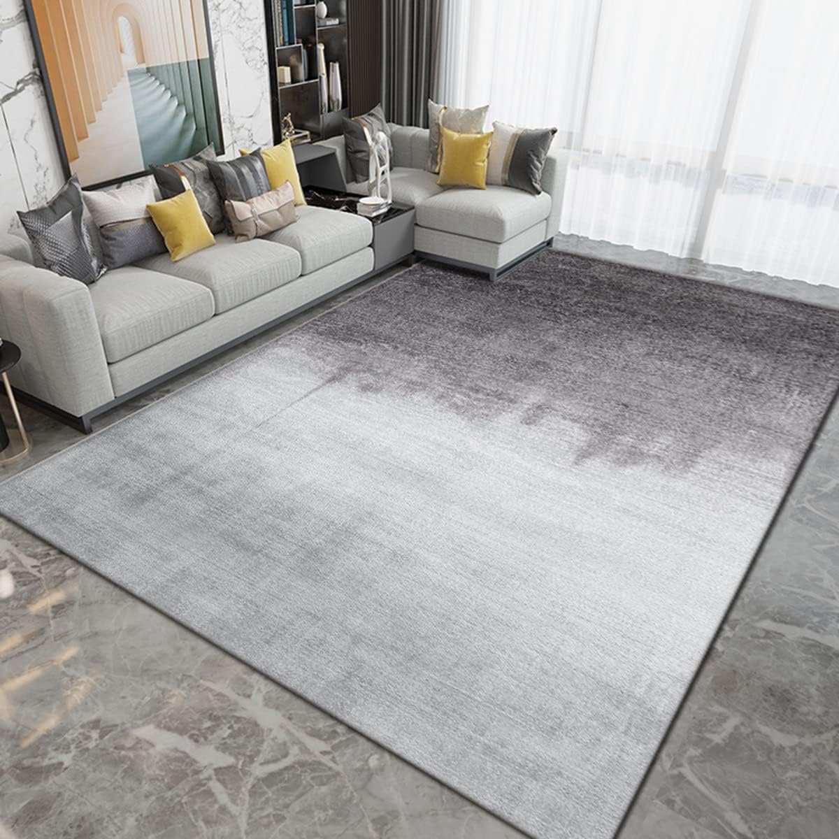 「Tuokus」カーペット おしゃれ リントフリー ラグ じゅうたん かわいい 洗える ラグマット 3畳4畳5畳6畳 防ダニ センターカーペット 抗菌 消臭 滑り止め付き オールシーズン対応 厚さ8mm YHDT25 200*300cm