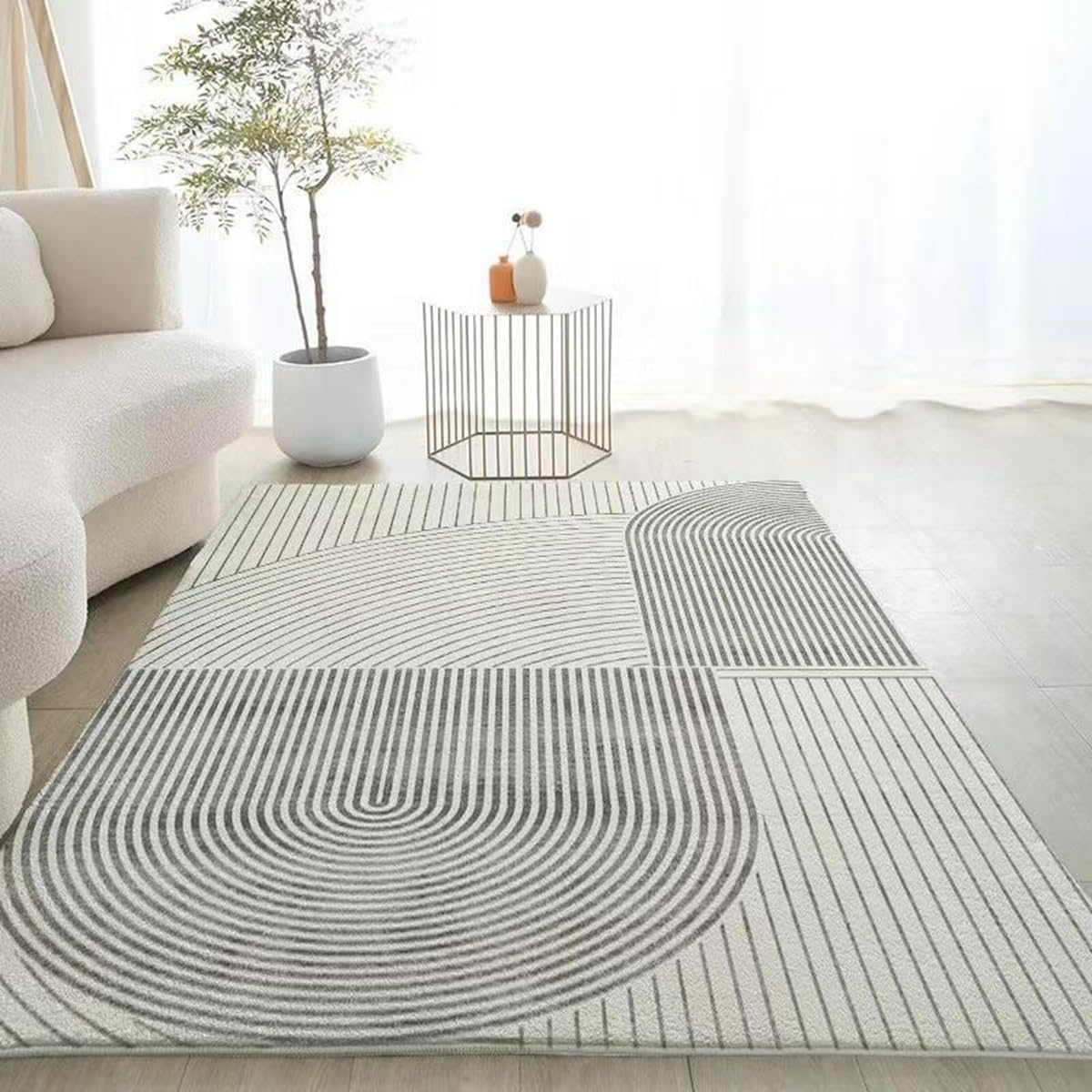 Frisence カーペット ラグマット 絨毯 厚手 防寒 床暖房対応 滑り止め付き 洗える 低ホコリ 防ダニ インテリア ホットカーペット対応 お手入れ簡単 耐久性 耐摩耗性 防音機能 FRIDT36