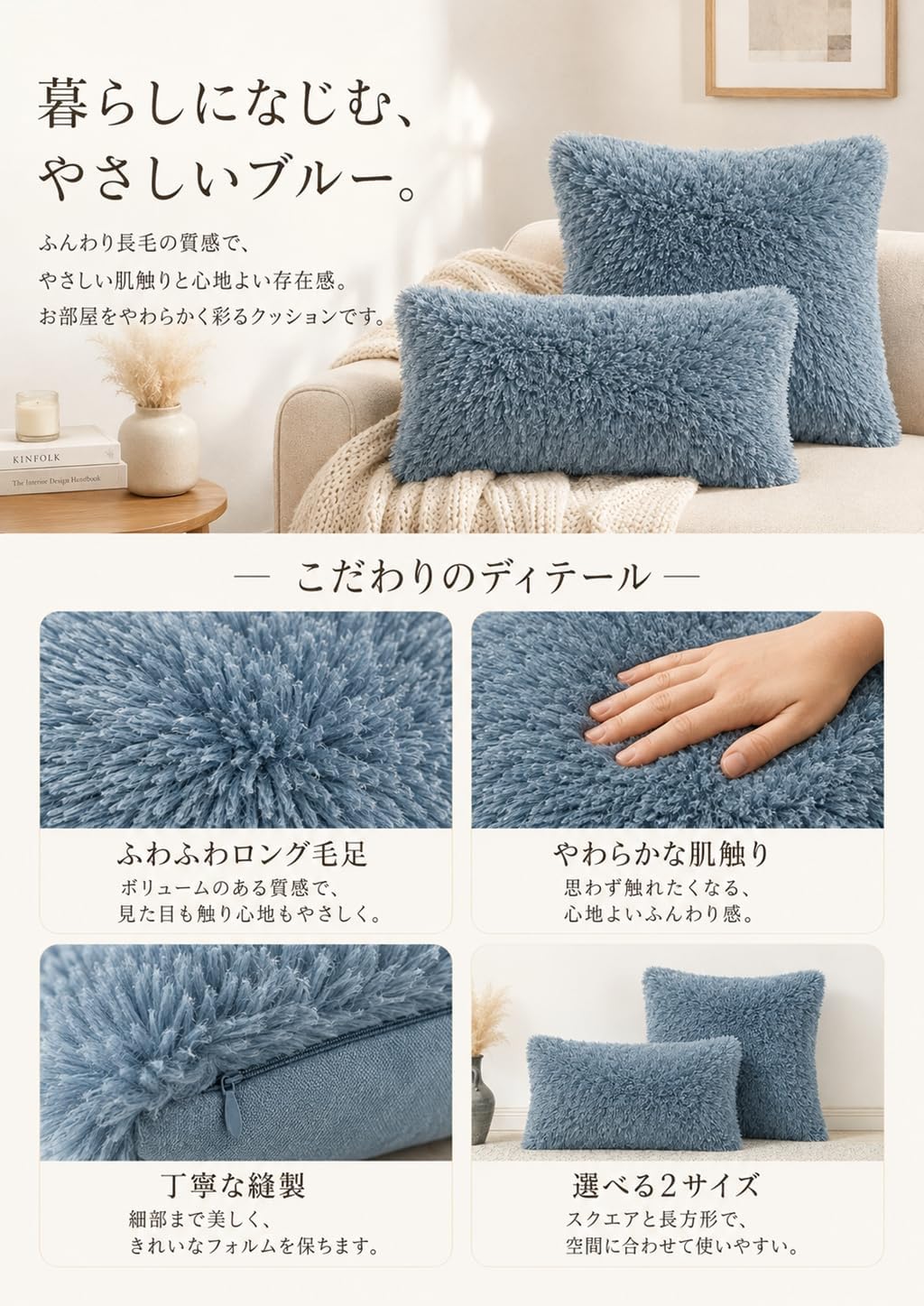 「ORRMALL」クッション 45×45cm クッションカバー付き 中材入り 北欧 おしゃれ SYORBZhen185