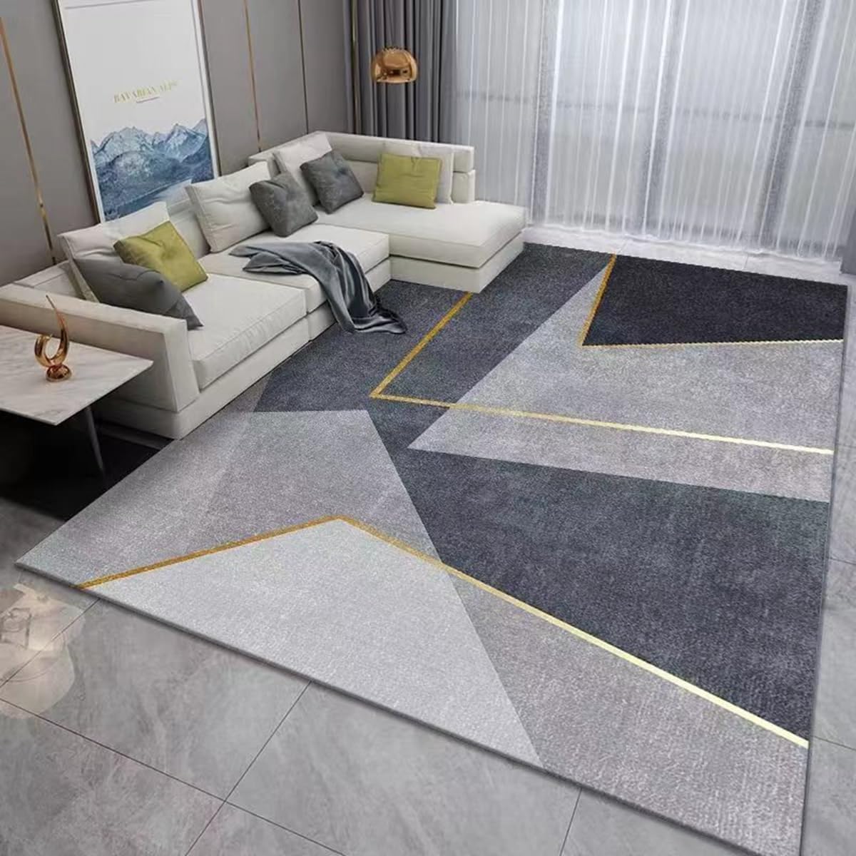 「Tuokus」ラグ カーペット 160×120cm ラグマット シャギーラグ 洗える ふわふわ 絨毯 厚手 3畳4畳5畳6畳 ホットカーペット&床暖房で使用可能 洗濯可 模造カシミアラグ 消臭 厚い滑り止め付き サラサラ イミテーションカシミア 模造カシミア TFYRj297