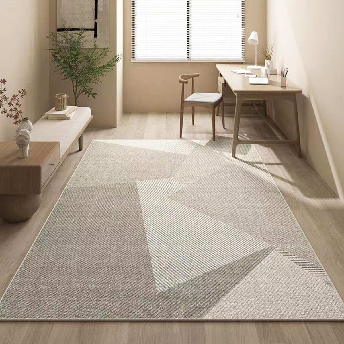 Frisence カーペット 120×160cm 洗える ラグ 滑り止め付き 防音・防寒・床暖房対応 ラグマット 折りたたみ コンパクト収納可能 おしゃれ ふわふわ 北欧風 リビング 寝室 子供部屋用 FRIDT72