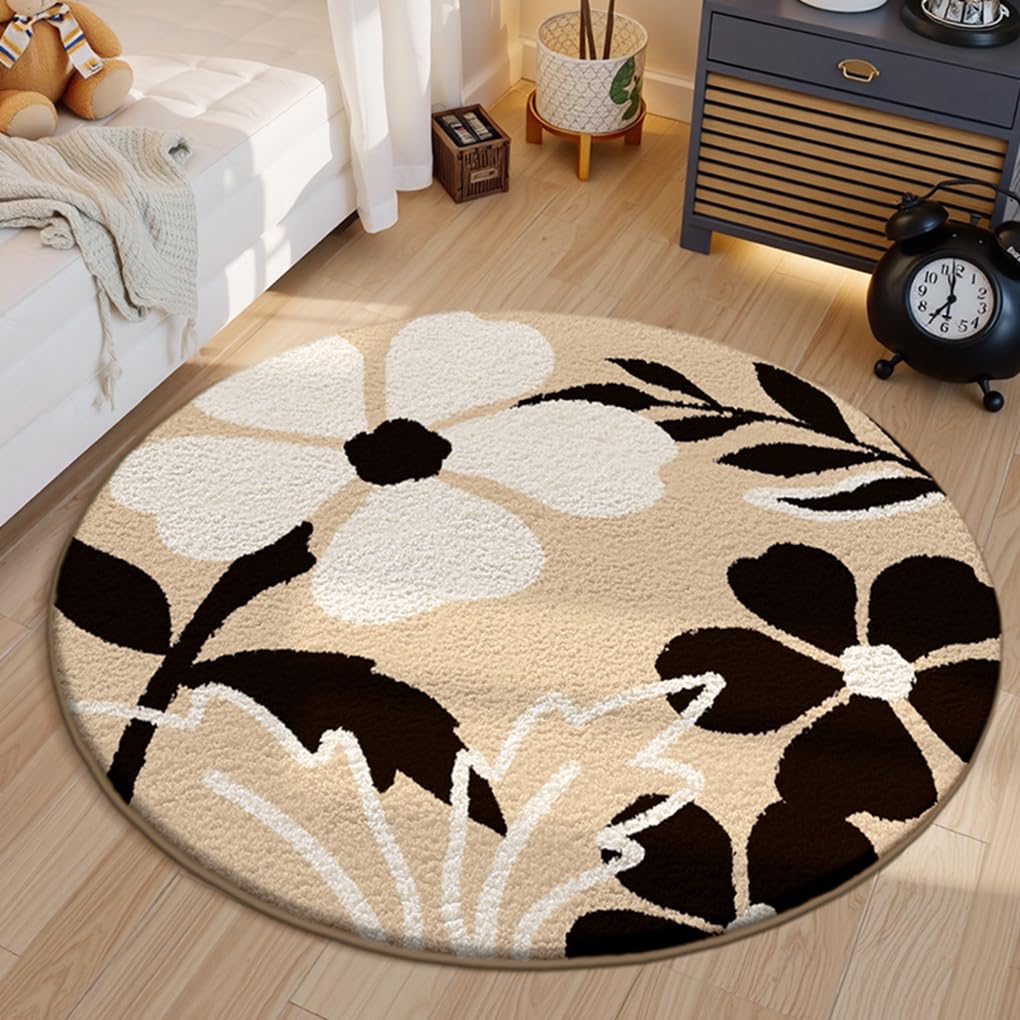 バスマット 150×150cm 吸水速乾 ふわふわ マイクロファイバー 滑り止め付き 抗菌防臭 厚手 洗濯機対応 乾きやすい お風呂マット 脱衣所 洗面所用 おしゃれ 北欧風 ORYSD143