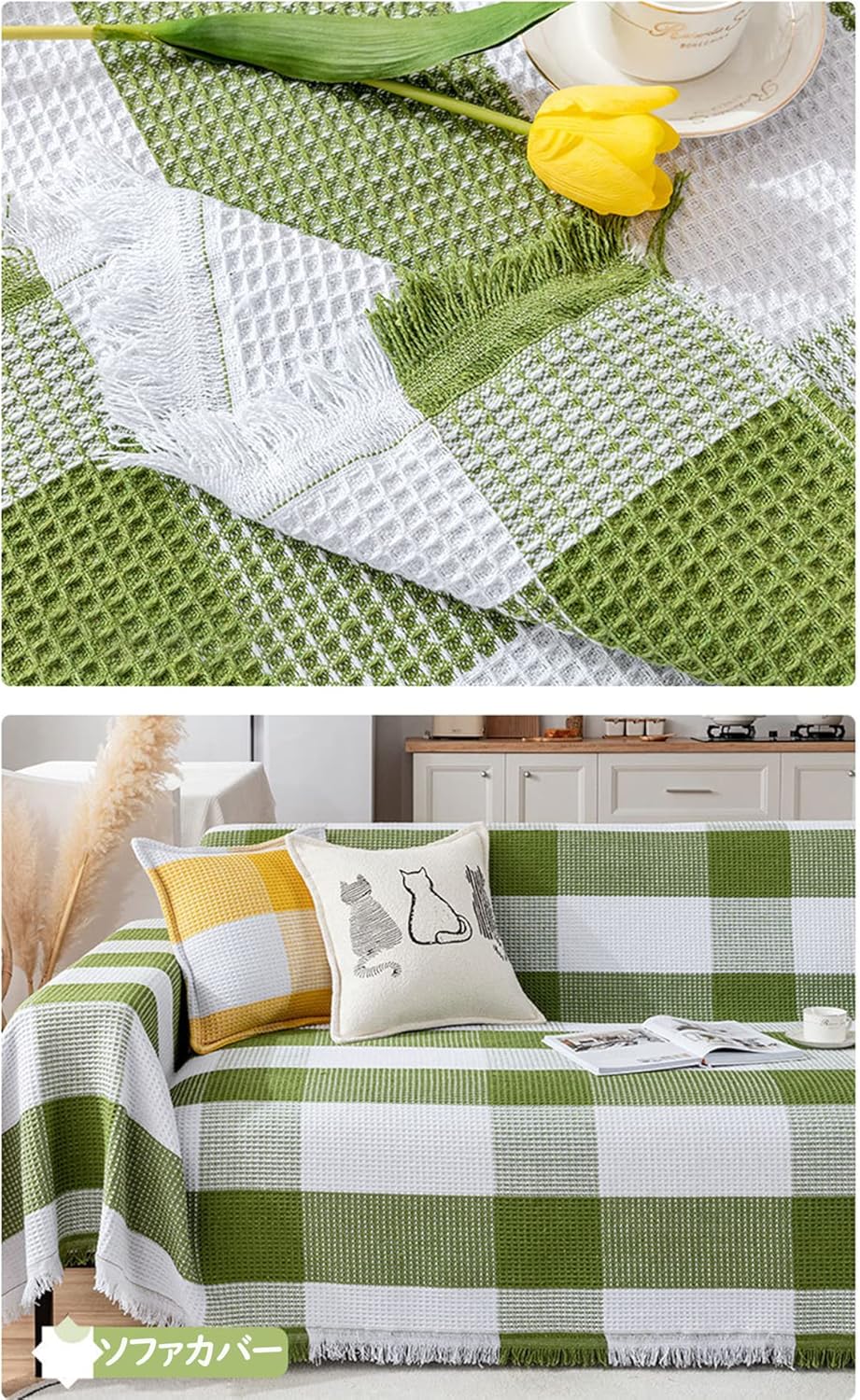 「Tuokus」ソファーカバー 肘付き 一人掛け 二人掛け 三人掛け 肘あり ソファパッド ソファカバー ペットの引っかき傷防止 クッション ソファー スリップ 洗える 防水 防塵 無地 大きいサイズ より厚く SFJ-19 クッション