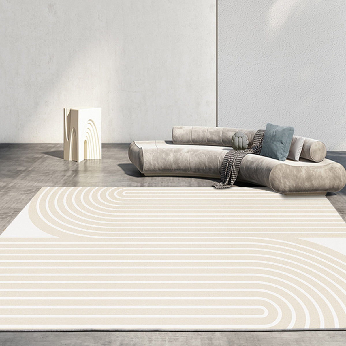 カーペット ラグマット ラグ 滑り止め付き センターカーペット 模造カシミヤ 3畳4畳5畳6畳 厚み 長方形 絨毯 抗菌防臭 防ダニ 床暖房対応 シャギーラグ 絨毯 滑り止め付き ふわふわ サラサラ 長方形 カラフルパターン OFY-30