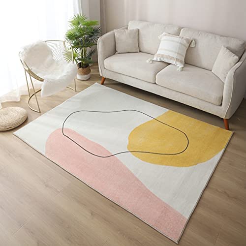 「Tuokus」ラグ カーペット ラグマット アップグレード 模造カシミヤ絨毯 4畳5畳6畳7畳 ラグ 洗える ふわっと手触り優しい シャギーラグ 滑り止め 絨毯カーペット おしゃれ (ライトグレー 120*160cm約1.2畳)