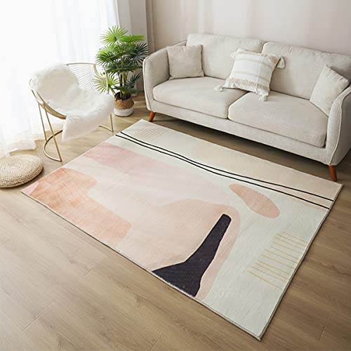 「Tuokus」ラグ カーペット ラグマット アップグレード 模造カシミヤ絨毯 4畳5畳6畳7畳 ラグ 洗える ふわっと手触り優しい シャギーラグ 滑り止め 絨毯カーペット おしゃれ (ライトグレー 120*160cm約1.2畳)