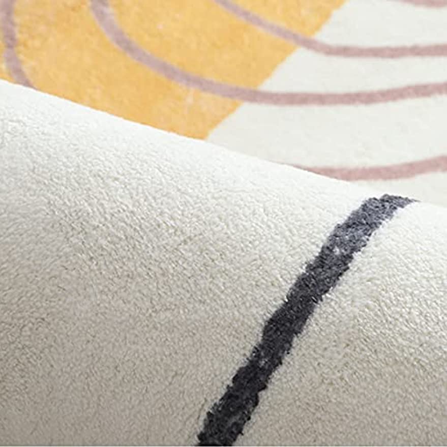 「Tuokus」ラグ カーペット ラグマット アップグレード 模造カシミヤ絨毯 4畳5畳6畳7畳 ラグ 洗える ふわっと手触り優しい シャギーラグ 滑り止め 絨毯カーペット おしゃれ (ライトグレー 120*160cm約1.2畳)