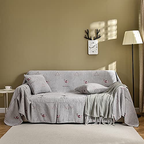 Tuokusソファカバー ソファパッド 枕45cm 北欧風 防塵 洗える 涼しい マルチカバー ベッドカバー クッション 長 方形 おしゃれ テーブルクロス 涼しい