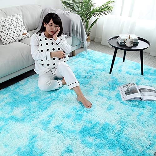 「Tuokus」カーペット ラグマット 洗える 絨毯(ダークグレー 140*200cm約1.7畳)5畳6畳7畳 長方形 洗える シャギーラグ 絨毯 滑り止め 洗濯可能カーペット おしゃれ