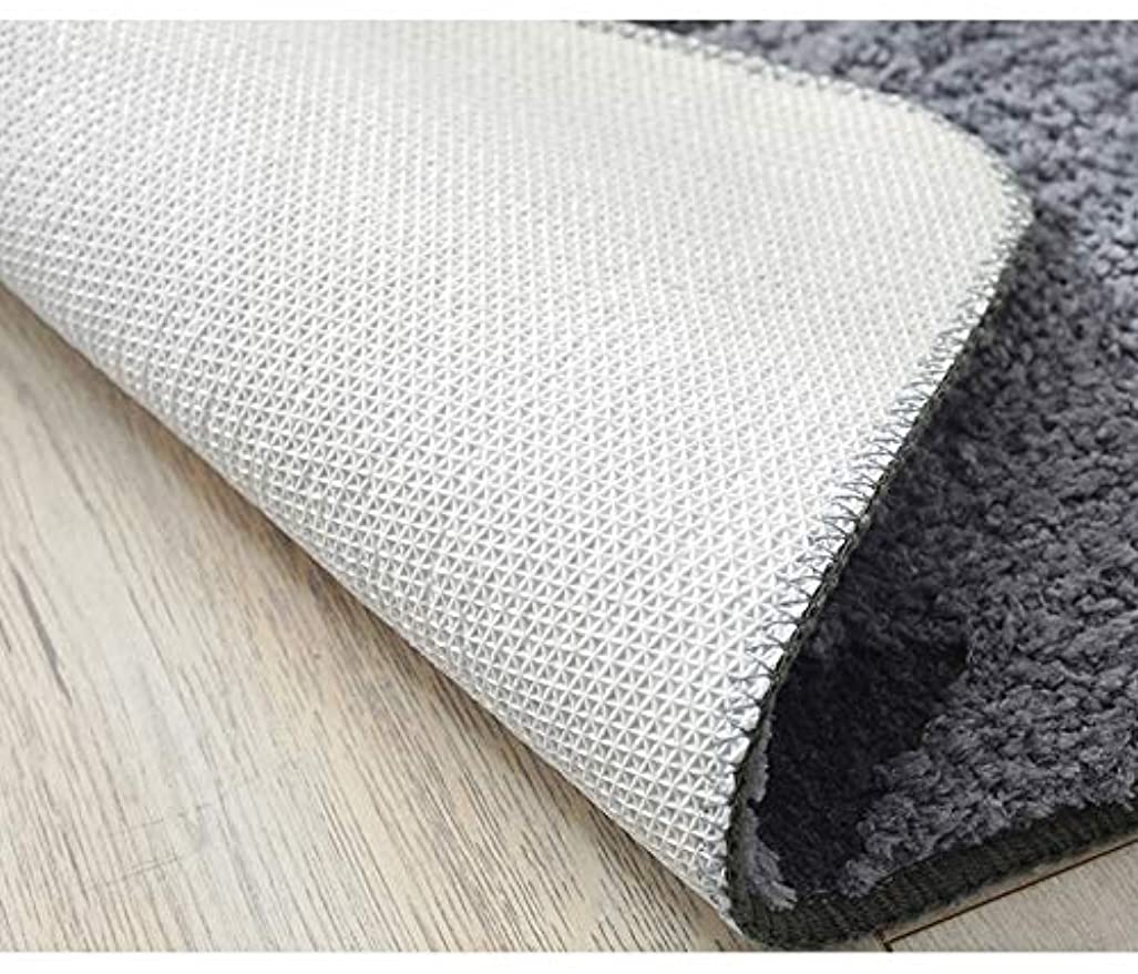 玄関マット 半円 半円形マット 北欧 屋外 屋内 室内 無地 洗える 42×70cm 泥除け 汚れ防止 滑り止め 吸水 触さよい 抗菌 バスマット 絨毯 おしゃれ インテリア 一年中 ホワイト