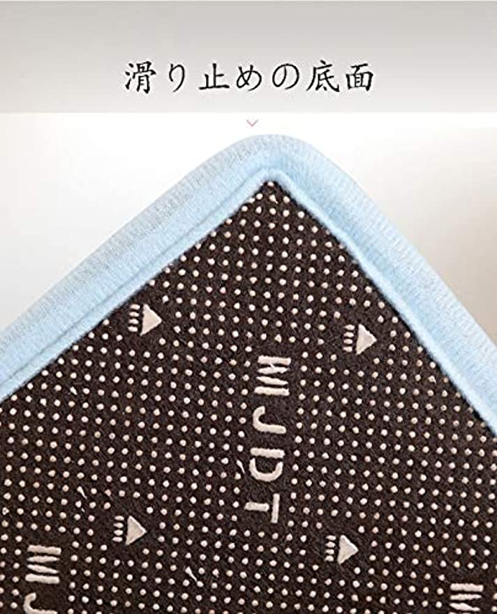 キッチンマット 玄関マット カーペット ラグマット 廊下マット 台所マット 50*240cm 「Tuokus」 洗える 滑り止め付き 厚手防音 掃除易い 抗菌防臭 吸水 厚手 長方形