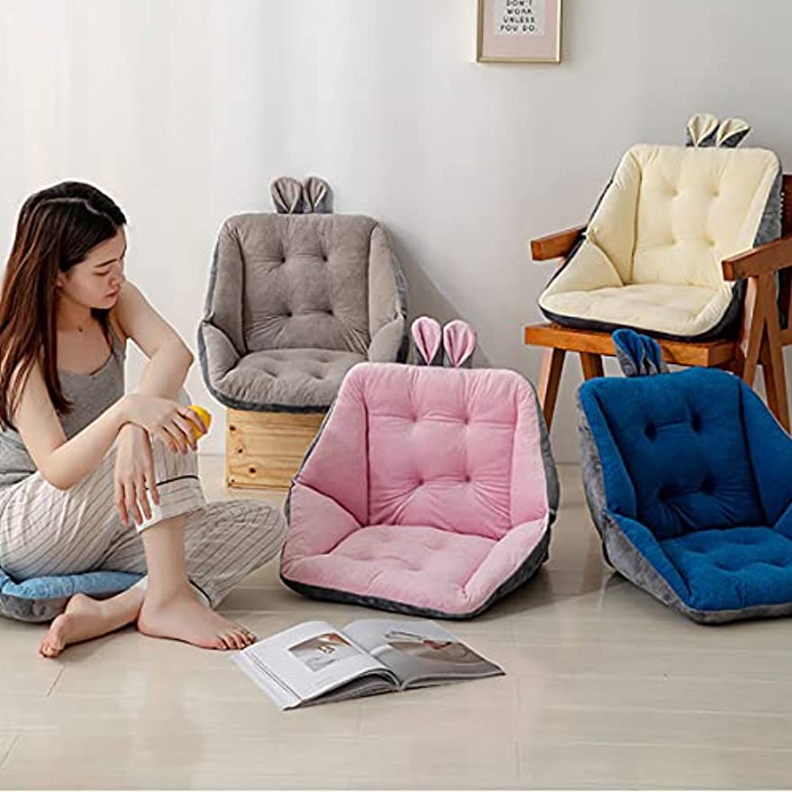 「Tuokus」クッション 背もたれクッション 座布団 椅子 長時間座っても疲れない 背もたれ 厚め おしゃれ お尻が痛くならない かわいい 柔らかい 通気性 腰が痛くならない 45*45cm