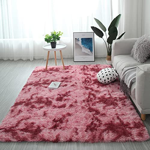 「Tuokus」カーペット ラグ ラグマット 3畳 4畳 5畳 6畳 防ダニ センターカーペット かわいい 抗菌 消臭 シャギーラグ 絨毯 滑り止め付き ふわふわ サラサラ 長方形 夏 秋 冬 洗える 200*250cm ダークグレー