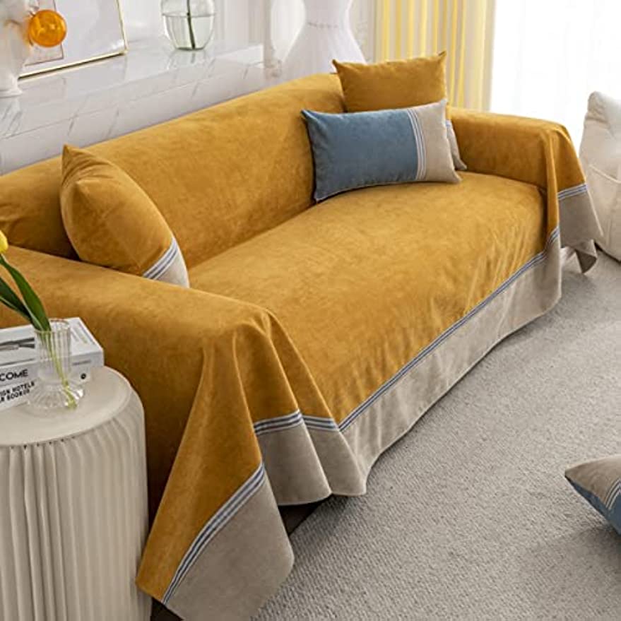 「Tuokus」ソファーカバー 肘付き 一人掛け 二人掛け 三人掛け 肘あり ソファパッド ソファカバー ペットの引っかき傷防止 クッション ソファー スリップ 洗える 防塵 無地 防水