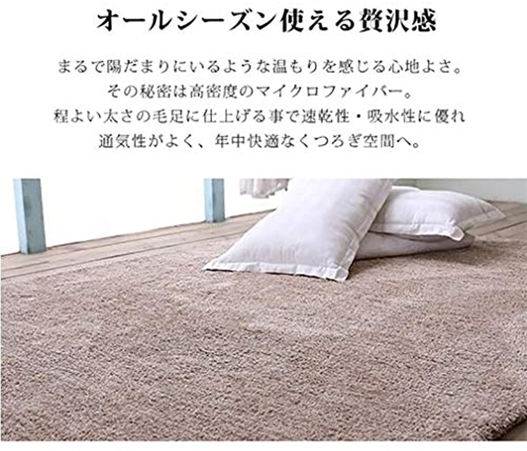 「Tuokus」ラグ カーペット ラグマット 床暖房に対応 模造カシミヤ絨毯 4畳5畳6畳7畳 ラグ 洗える ふわっと手触り優しい シャギーラグ 滑り止め 絨毯カーペット おしゃれ