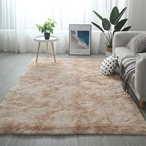 「Tuokus」カーペット ラグ ラグマット 3畳 4畳 5畳 6畳 防ダニ センターカーペット かわいい 抗菌 消臭 シャギーラグ 絨毯 滑り止め付き ふわふわ サラサラ 長方形 夏 秋 冬 洗える 200*250cm ダークグレー